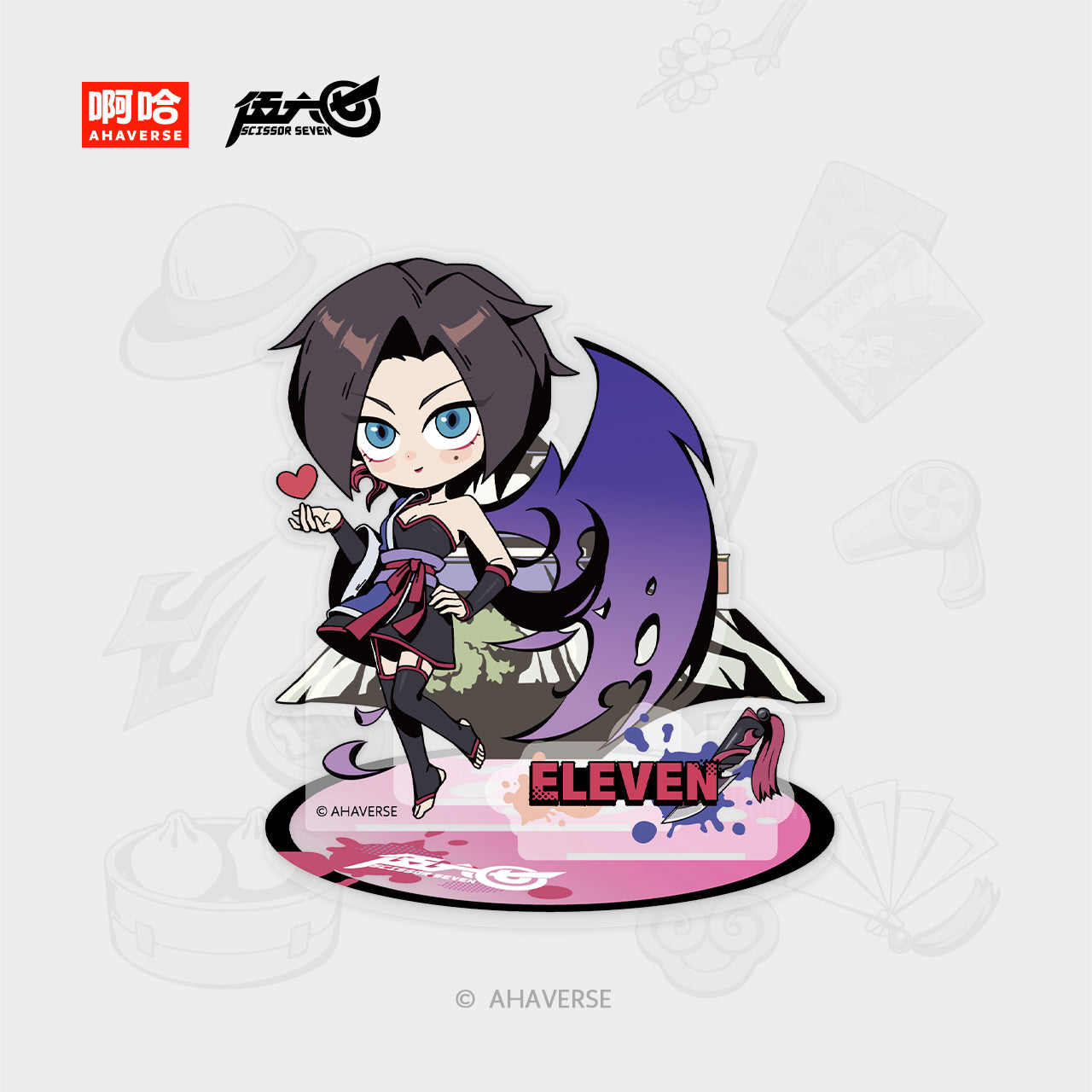 Scissor Seven 7th Anniversary Series Character Standee