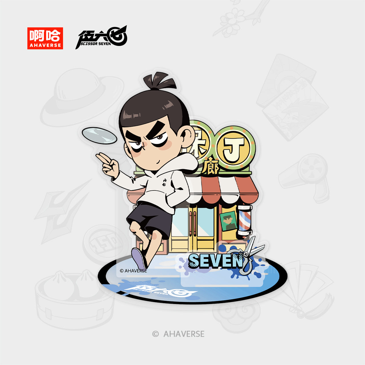 Scissor Seven 7th Anniversary Series Character Standee