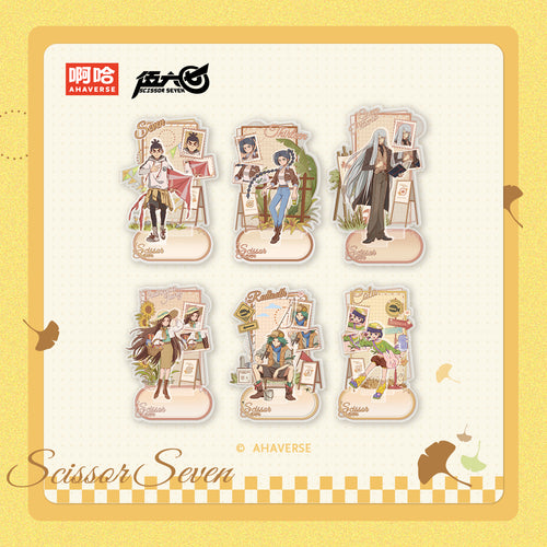 Scissor Seven Autumn Stroll Series Acrylic Stand