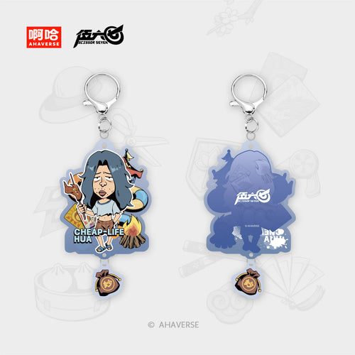 Scissor Seven 7th Anniversary Series Acrylic Keychain