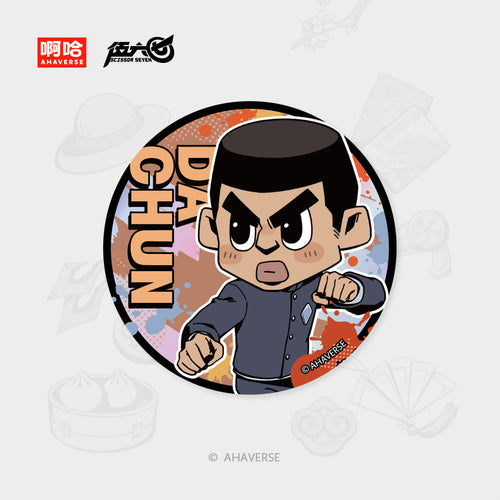 Scissor Seven 7th Anniversary Series Character Badge