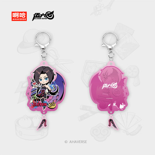 Scissor Seven 7th Anniversary Series Acrylic Keychain