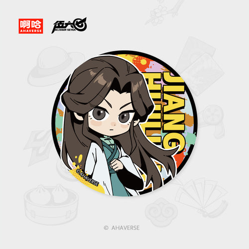 Scissor Seven 7th Anniversary Series Character Badge