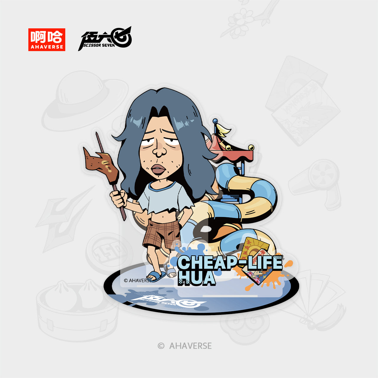 Scissor Seven 7th Anniversary Series Character Standee