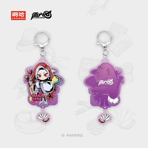 Scissor Seven 7th Anniversary Series Acrylic Keychain