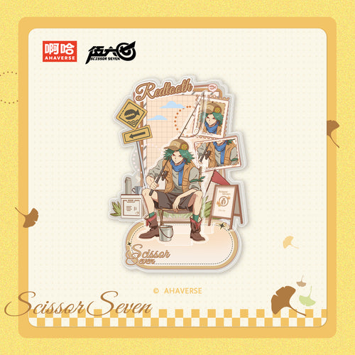 Scissor Seven Autumn Stroll Series Acrylic Stand
