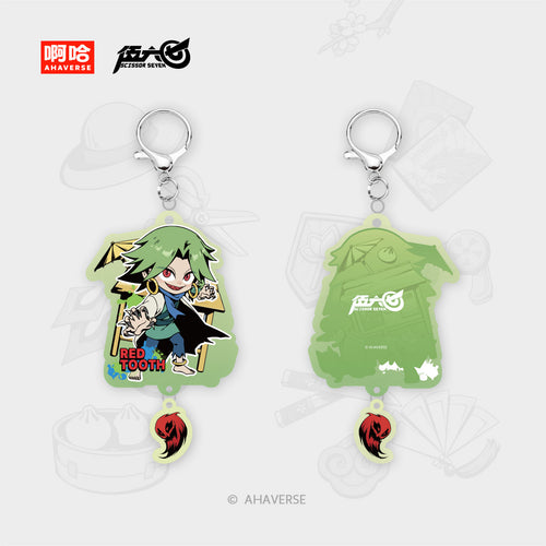Scissor Seven 7th Anniversary Series Acrylic Keychain