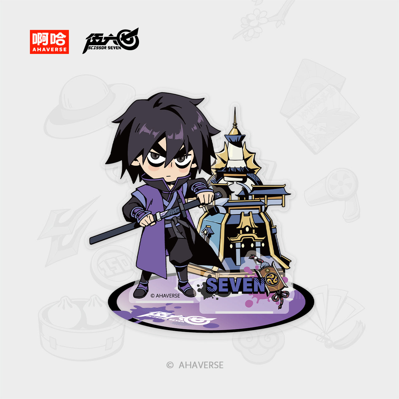 Scissor Seven 7th Anniversary Series Character Standee