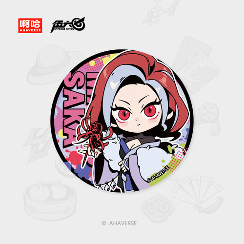 Scissor Seven 7th Anniversary Series Character Badge