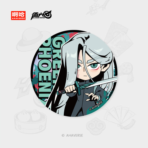 Scissor Seven 7th Anniversary Series Character Badge