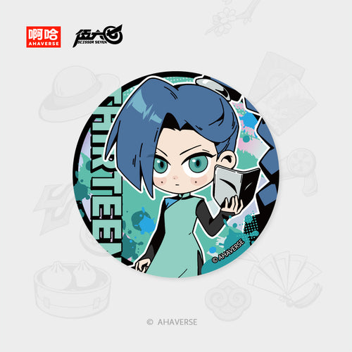 Scissor Seven 7th Anniversary Series Character Badge